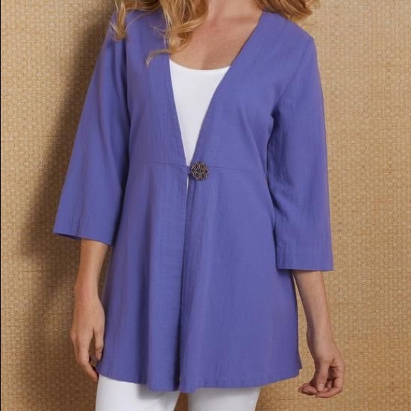 Soft Surroundings Tops - Soft Surroundings | Benedetta Gauze Topper